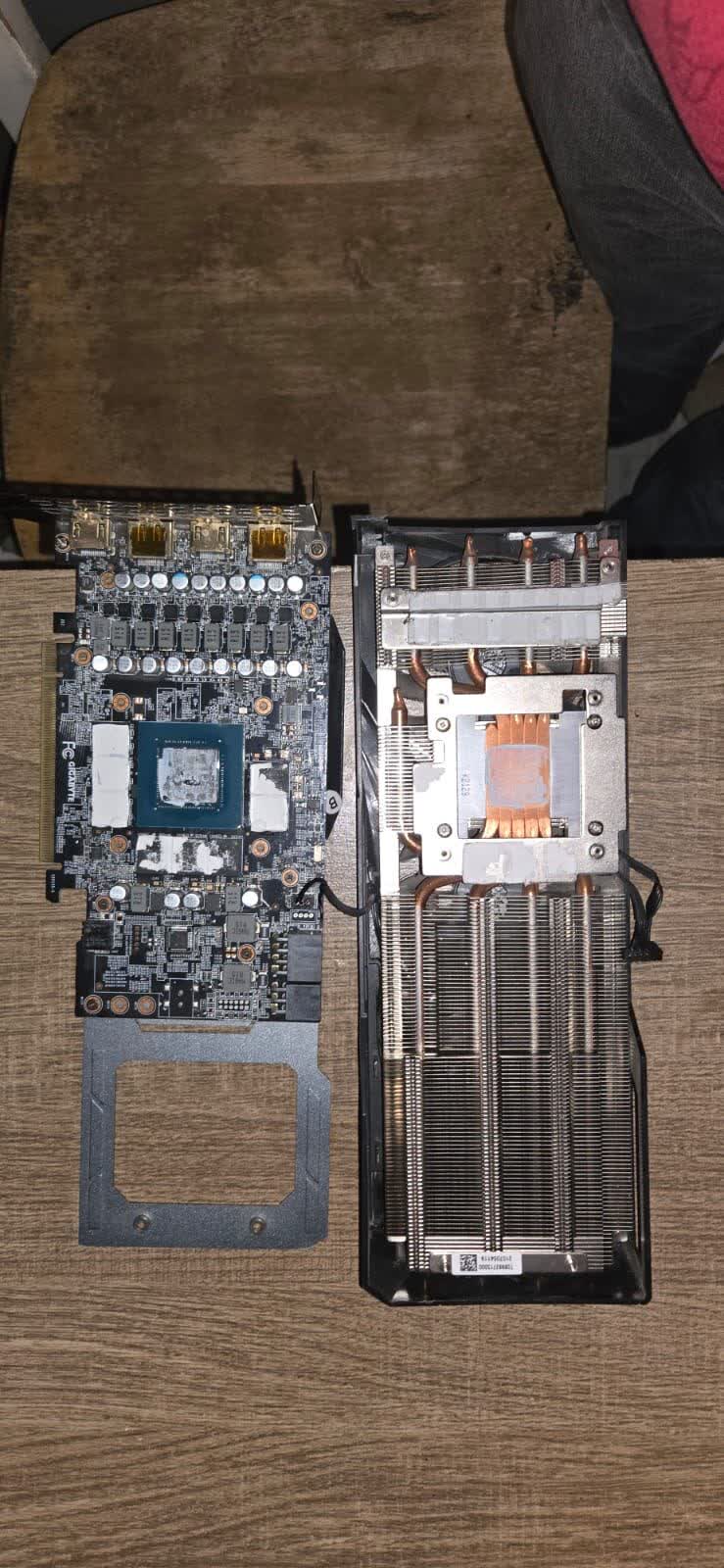 PCB y disipador