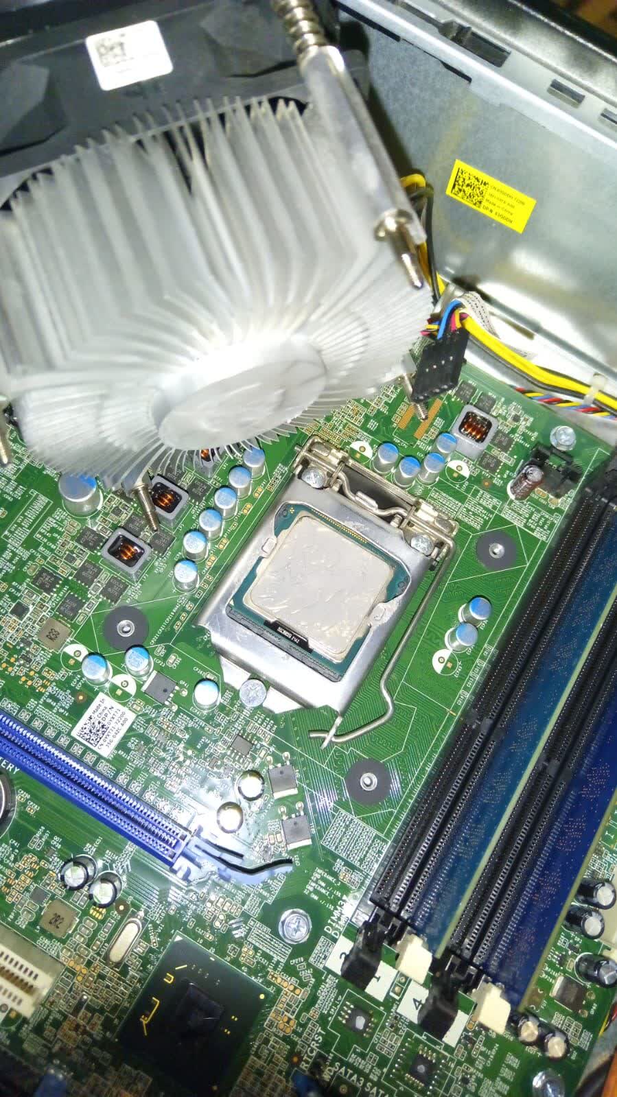 Equipo reparado y funcional
